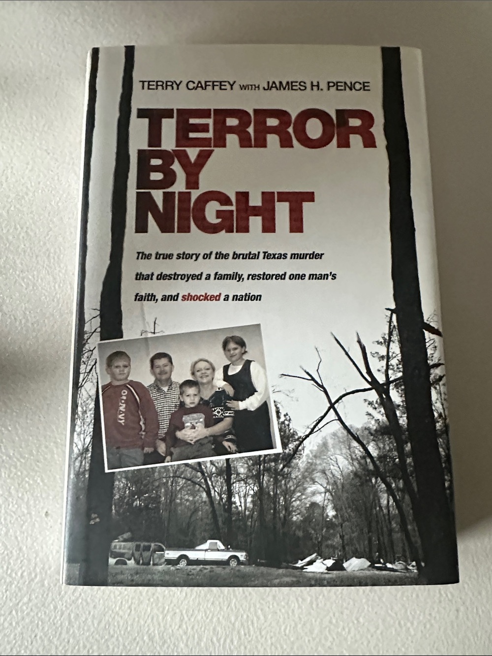 Signed- Terror By Night - True Story- Hardcover